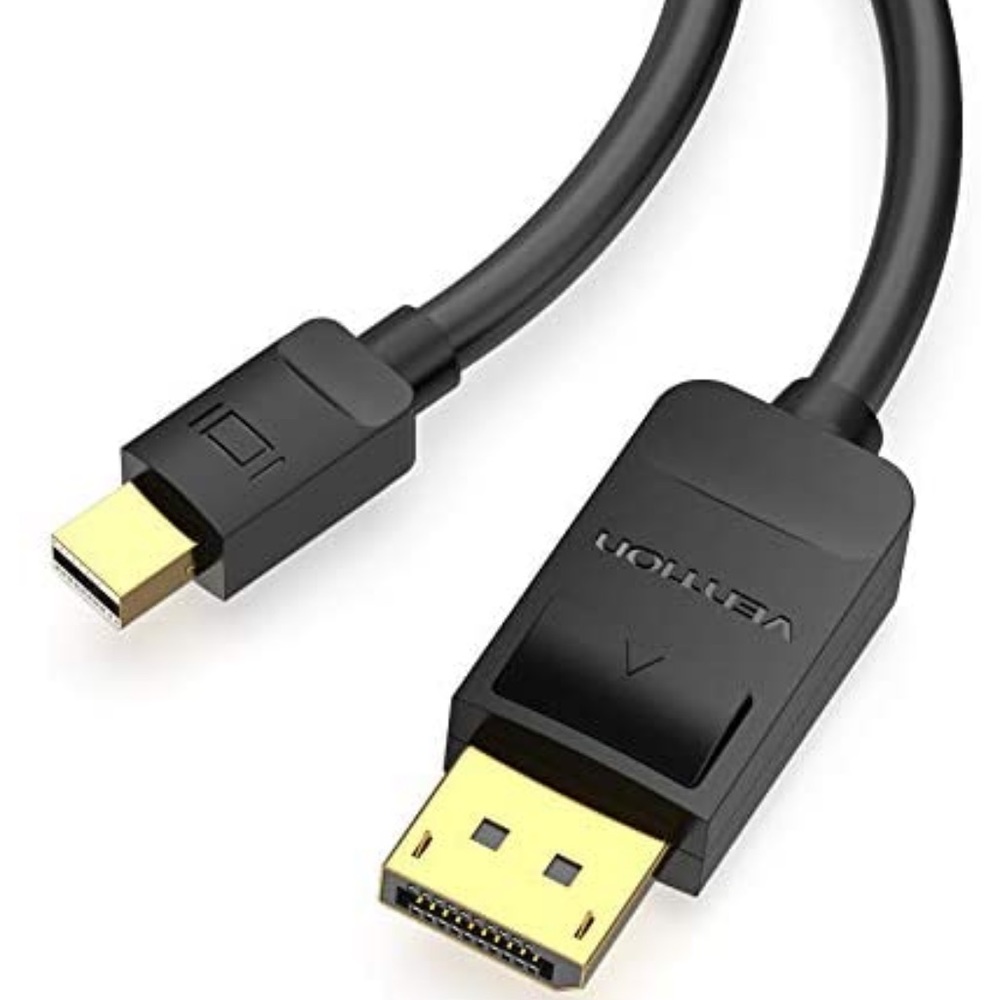 Mini DisplayPort to DisplayPort Cable 10FT/3M, VENTION Mini DP to DP Cable